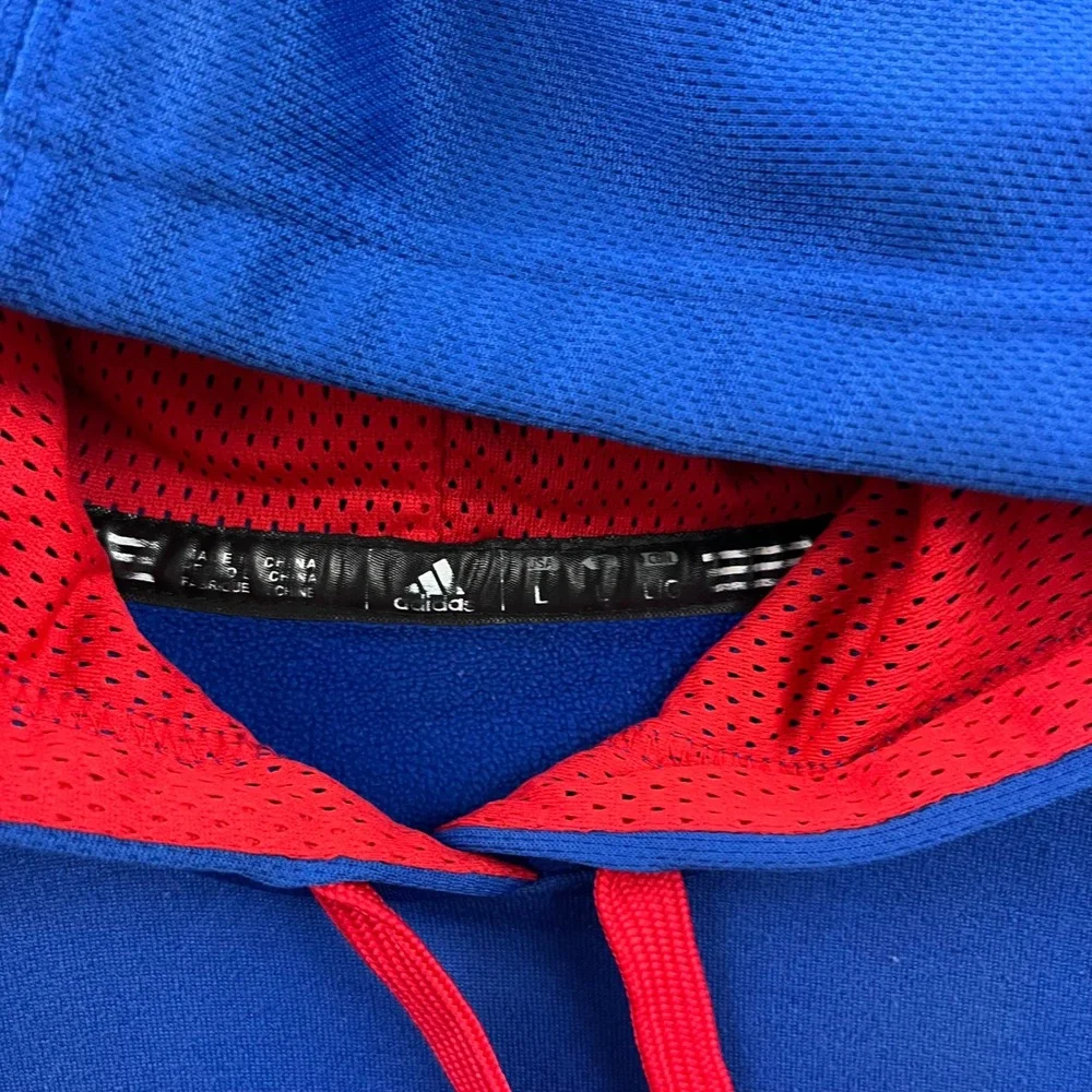 Adidas Los Angeles Clippers NBA Hoodie Blue Red Mens Large 2013‎ G91515